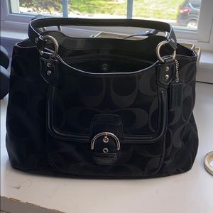 Gently used authentic coach handbag